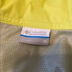 ColumbiaYellow Hooded Switchback Rain Jacket - Size XS -Columbia Sale Store 00fce0da2b215b00aa23d6747421d3af image