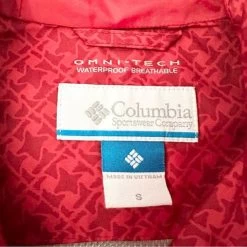 ColumbiaRed Houndstooth Print Zip Up Rain Resistant Jacket Hooded Small Women - Size S -Columbia Sale Store 0256ae9bcd640c5c9f7e8ef36eea4d8a image