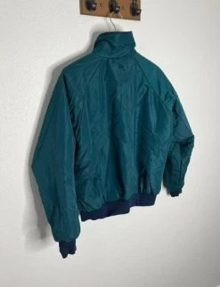 Columbia Vintage 90sTeal And Navy Reversible Bomber Jacket - Size XL -Columbia Sale Store 05c7ad5443aecfc0ce5518d05487eb4f photo