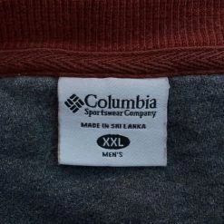 Columbia Red Long Sleeve Crewneck - Size XXL -Columbia Sale Store 060976ec72e7751691bf4270ff9f5443 664409677.125553