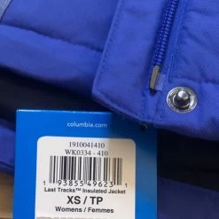 Columbia ❄️🏂SALE High Tech Convertible SKI Jacket SNOWBOARD Waterproof Jacket With Hood Blue With Orange Accents INSULATED With Zip & Snap Off Layers Rain & Snow - Size XS -Columbia Sale Store 09e7919a3133be1d76cfd49f2257c119 668908320.239927