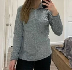 Columbia Fleece Quarter Zip Pullover Sweater - Size M