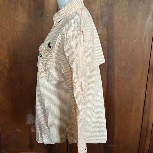 ColumbiaSeersucker Super Bahama Button Down Shirt - Size M 5 ColumbiaSeersucker Super Bahama Button Down Shirt - Size M - Image 5