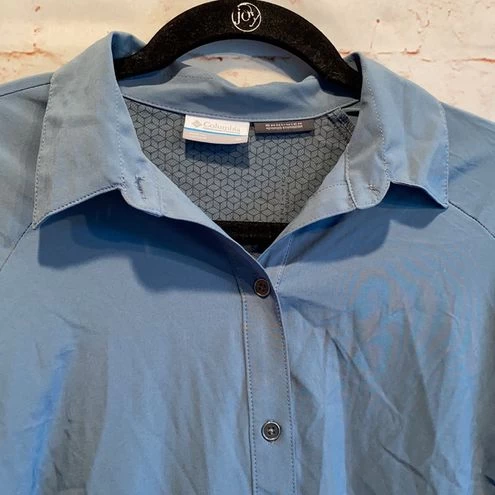 Columbiaomni Wick Button Down Roll Tab Sleeve M - Size M 2 Columbiaomni Wick Button Down Roll Tab Sleeve M - Size M - Image 2