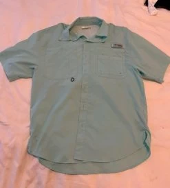 Columbia PFG Fishing Shirt - Size S