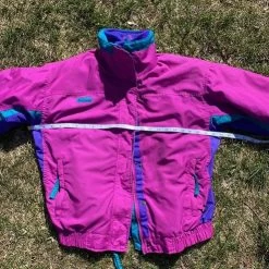 Columbia 80s VintageBugaboo Neon Colorblock Windbreaker - Size M -Columbia Sale Store 2b743cecf2b2bde4deec329e9167dc46 image