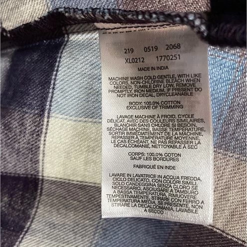 ColumbiaTapered Fit Flannel Button Down Shirt Large Plaid - Size L 7 ColumbiaTapered Fit Flannel Button Down Shirt Large Plaid - Size L - Image 7