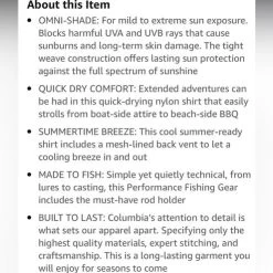 Columbia PFG Bahama ShirtShort Sleeve Fishing Outdoor Turquoise Size M - Size M 31 Columbia PFG Bahama ShirtShort Sleeve Fishing Outdoor Turquoise Size M - Size M -Columbia Sale Store 2f5596e86aa174fcf9dc3fe88795c3be image