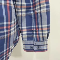 Columbia NewSportswear Plaid Roll Sleeve Button Down Shirt Eden Prairie Blue - Size M -Columbia Sale Store 3aa9e8fc872ce1d961eddf8d74338a2a C9