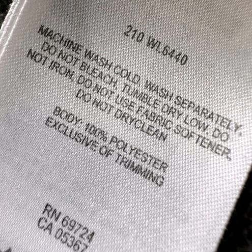Columbia | Charcoal Gray Black Crosshatch Print Jacket With Hood | Size Medium - Size M 6 Columbia | Charcoal Gray Black Crosshatch Print Jacket With Hood | Size Medium - Size M - Image 6