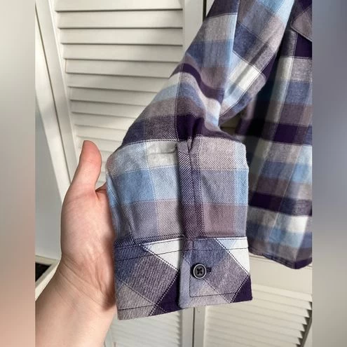 ColumbiaTapered Fit Flannel Button Down Shirt Large Plaid - Size L 5 ColumbiaTapered Fit Flannel Button Down Shirt Large Plaid - Size L - Image 5