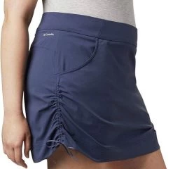 Columbia Anytime Casual Omni-Shield Athletic Skort Skirt Nocturnal Blue Size L - Size L