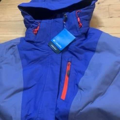 Columbia ❄️🏂SALE High Tech Convertible SKI Jacket SNOWBOARD Waterproof Jacket With Hood Blue With Orange Accents INSULATED With Zip & Snap Off Layers Rain & Snow - Size XS -Columbia Sale Store 40b660a04ba97b4a2395e54858c4d2ea 668908445.033516