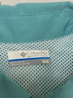 Columbia PFG Tamiami Sleeveless Button Down Shirt Size Medium Blue - Size M -Columbia Sale Store 4730051077235e41791f72859e13224c 694735521.294716