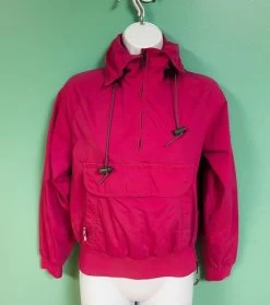 Columbia Vintage1983 Pink Pullover Rain Jacket - Size XS