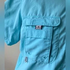 Columbia PFG Bahama ShirtShort Sleeve Fishing Outdoor Turquoise Size M - Size M 20 Columbia PFG Bahama ShirtShort Sleeve Fishing Outdoor Turquoise Size M - Size M -Columbia Sale Store 4afa5c799fcc3fdab7c370f124ecf139 image