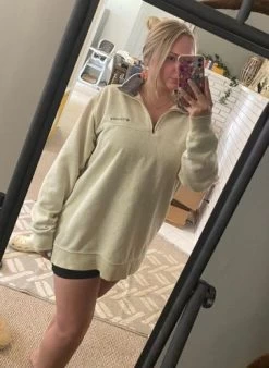 Columbia Quarter Zip Sweatshirt - Size XL