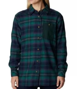 Columbia Women's Holly Hideaway™ Cotton Flannel Shirt - Size M