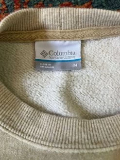 Columbia Oatmeal Heather Men’s Hart Mountain Crew Sweatshit - Size M -Columbia Sale Store 5498af7fef187c8651f01126c927829f photo