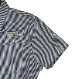 ColumbiaPFG Vented Fishing Shirt Size Medium Blue White Striped Womens Stretch - Size M 10 ColumbiaPFG Vented Fishing Shirt Size Medium Blue White Striped Womens Stretch - Size M -Columbia Sale Store 55c8fdcdf29b0f8e5b6a5bd841a15f4a photo