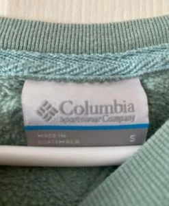Columbia Blue/green Sweatshirt - Size S -Columbia Sale Store 56da534eac7f9ac9eaadada816597629 photo