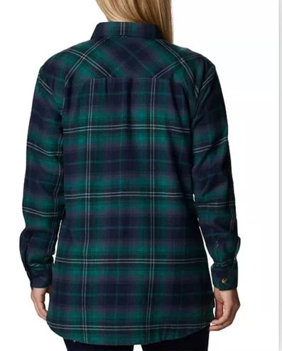 Columbia Women's Holly Hideaway™ Cotton Flannel Shirt - Size M 2 Columbia Women's Holly Hideaway™ Cotton Flannel Shirt - Size M - Image 2