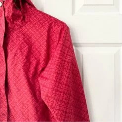 ColumbiaRed Houndstooth Print Zip Up Rain Resistant Jacket Hooded Small Women - Size S -Columbia Sale Store 59b2c1868055281f40fdcfcd83345152 image