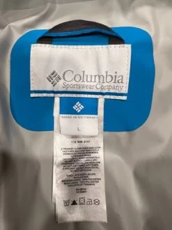 Columbia Super CoolColorful Blue And Orange Rain Jacket 🦋 - Size L -Columbia Sale Store 625a494fbbb15f914d453582b1feca0d 690332129.564542