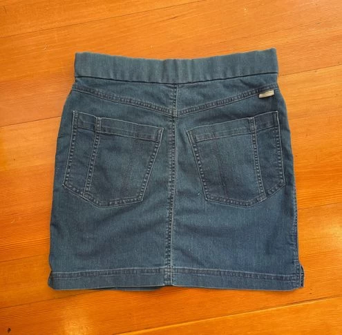 Columbia Denim Mini Skirt With Pockets -S- Size S 5 Columbia Denim Mini Skirt With Pockets -S- Size S - Image 5
