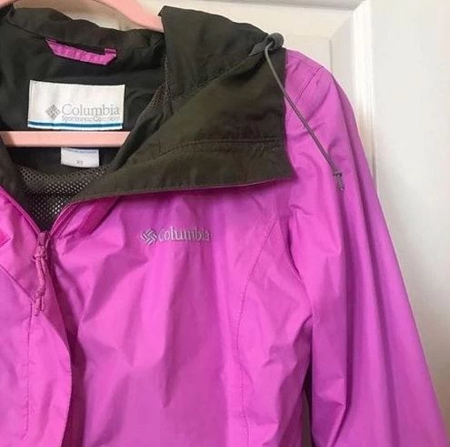 Columbia Purple Rain Jacket - Size XS 4 Columbia Purple Rain Jacket - Size XS - Image 4