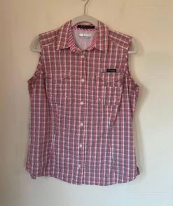 Columbia Sleeveless Plaid Button Up Super Bonehead PFG Fishing Women’s Size L - Size L 17 Columbia Sleeveless Plaid Button Up Super Bonehead PFG Fishing Women’s Size L - Size L -Columbia Sale Store 6afb9ceb01762c5b22f235aa6d36783c photo