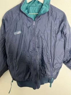 Columbia Vintage 90sTeal And Navy Reversible Bomber Jacket - Size XL -Columbia Sale Store 703ff35d786b788d0e27dae674050d10 693285082.864285