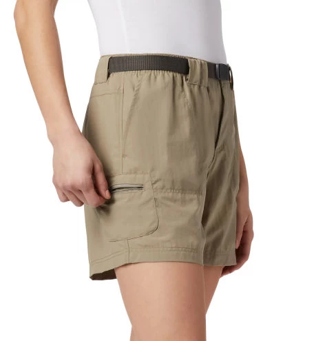 Columbia Women's Sandy River™ Cargo Shorts - Khaki/Tusk - S - Size S 2 Columbia Women's Sandy River™ Cargo Shorts - Khaki/Tusk - S - Size S - Image 2