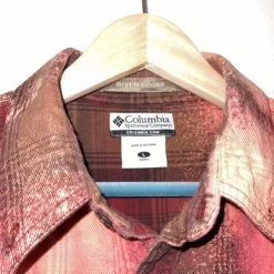 Columbia Upcycled Grunge Bleach Dye Plaid Flannel Shirt L - Size L -Columbia Sale Store 7fef934742a11c8bc08a28e1cc82996e 652843499.523266
