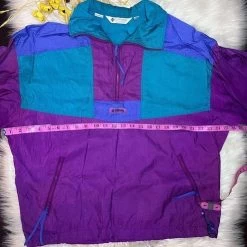 Columbia  vintage radial Sleeve Color Block Windbreaker Sz Medium - Size M -Columbia Sale Store 819593d66a31c88a95c9aed856247273 image