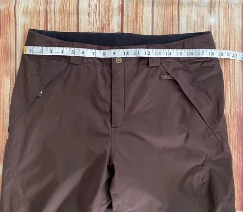 Columbia Women Omni-Tech Titanium Insulated Snow Ski Brown Pants Fleece Lined L - Size L 12 Columbia Women Omni-Tech Titanium Insulated Snow Ski Brown Pants Fleece Lined L - Size L - Image 12