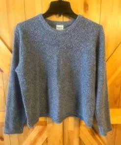 Columbia Womens L Long Sleeve Pull Over Sweatshirt Blue - Size L