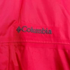 ColumbiaWatertight II Rain Jacket Red Nylon Waterproof Mesh Lined Mens Large - Size L -Columbia Sale Store 90a296f0286c41d5ffb13cf712e7cf85 image