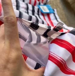 Columbia Stripe Windbreaker - Size M -Columbia Sale Store 94e4057817672617ecade00abab52373 photo