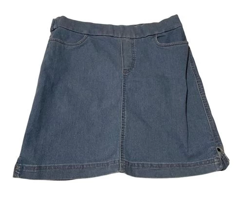 Columbia Denim Mini Skirt With Pockets -S- Size S 2 Columbia Denim Mini Skirt With Pockets -S- Size S - Image 2