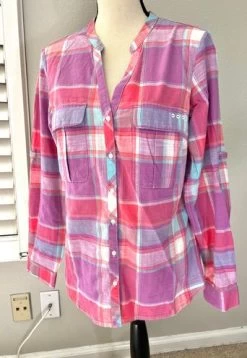 ColumbiaTop Womens Size M Medium Pink Purple Plaid Vented Button Down Shirt - Size M -Columbia Sale Store 9b49cc55285b867dd74fcf322e5a7f9f 897579AA 727A 431C B883 B272F855F53E 1 201 a