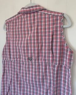 Columbia Sleeveless Plaid Button Up Super Bonehead PFG Fishing Women’s Size L - Size L 21 Columbia Sleeveless Plaid Button Up Super Bonehead PFG Fishing Women’s Size L - Size L -Columbia Sale Store ae8957fa2af783cc57e734e896893446 photo