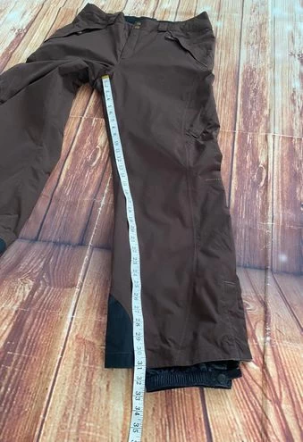 Columbia Women Omni-Tech Titanium Insulated Snow Ski Brown Pants Fleece Lined L - Size L 13 Columbia Women Omni-Tech Titanium Insulated Snow Ski Brown Pants Fleece Lined L - Size L - Image 13