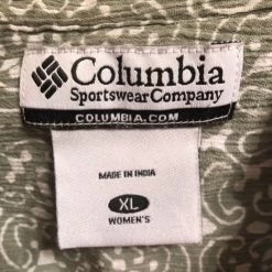Columbia Sage Cream Button Up Top Sz XL - Size XL -Columbia Sale Store af16e46a0b68b2142d4453a05b2ab4f4 image