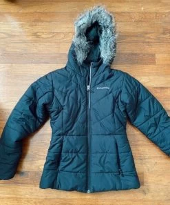 Columbia Jacket W/ Fur Hood - Size M
