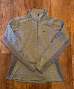 Columbia Quarter Zip Fleece Pullover - Size M