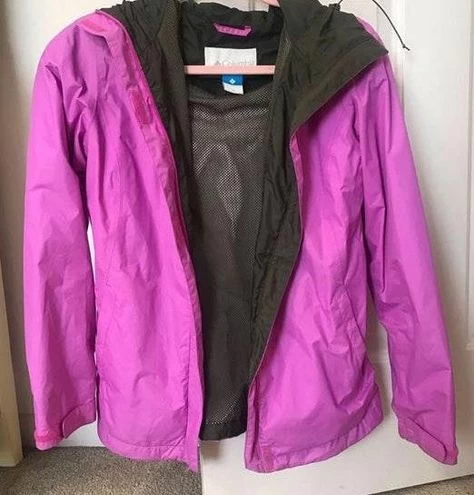 Columbia Purple Rain Jacket - Size XS 2 Columbia Purple Rain Jacket - Size XS - Image 2