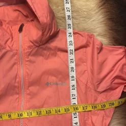ColumbiaPink Rain Jacket - Size L -Columbia Sale Store c293e4adf3089a9caa65b743b55a59ff image