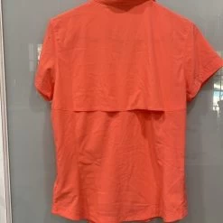 Columbia Women's Coral OrangeButton Up Short Sleeve Top Shirt XS - Size XS -Columbia Sale Store c480116c3ed407603eb73bd4e8d9ef02 image