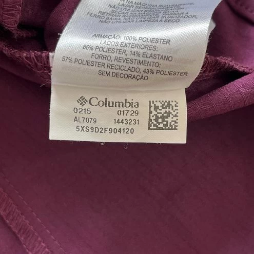 ColumbiaOmni-Shade Sun Protection Purple Long Sleeve Outdoor Button Down Shirt - Size L 6 ColumbiaOmni-Shade Sun Protection Purple Long Sleeve Outdoor Button Down Shirt - Size L - Image 6